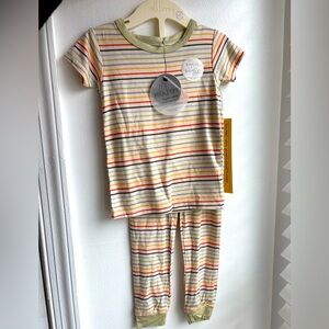 Milkberry Striped Pajama Set 2 t